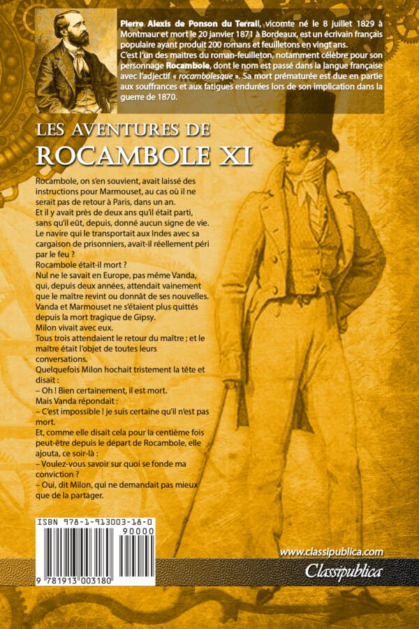 Les aventures de Rocambole XI Le dernier mot de Rocambole II